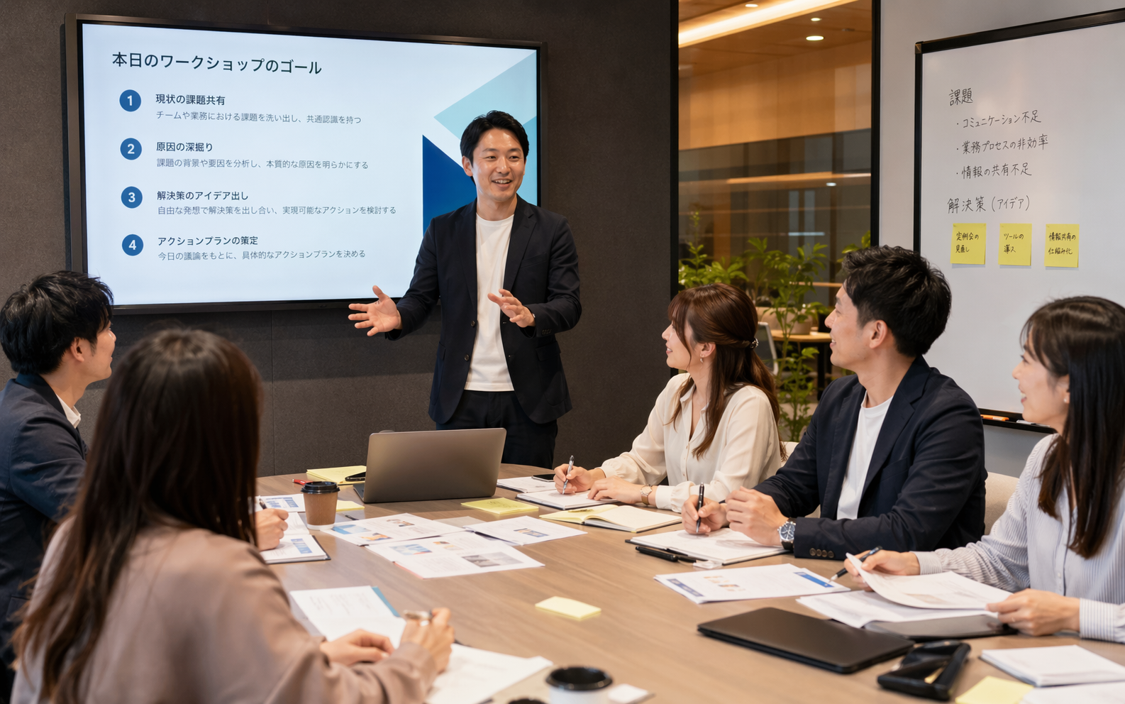 生成AI活用研修の様子